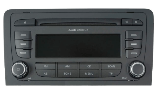 audi chorus cd radio