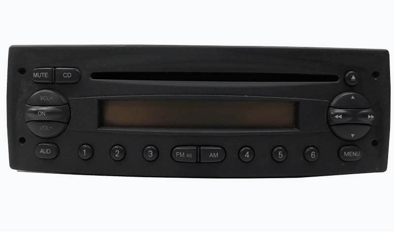 Radio code for CD radio player Fiat Ducato, Boxer and Jumper