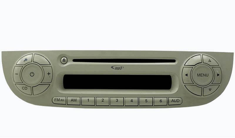 Radio code for CD MP3 player Fiat 312, 500